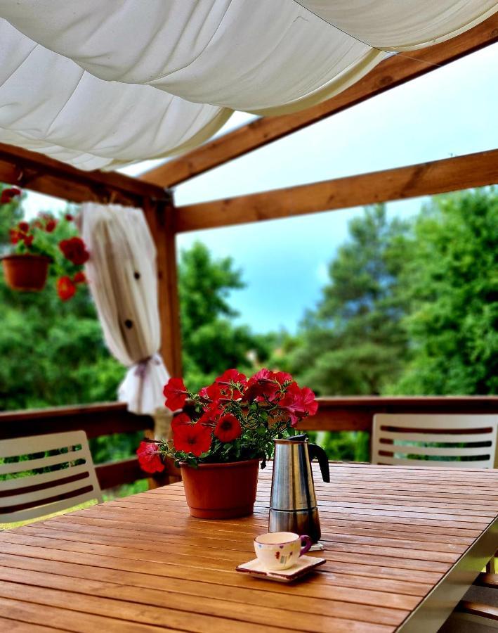 Trasa S7 W 2H Z Warszawy I Gdanska, Jadamowo Holidaymazury, Jacuzzi, Jezioro Olsztynek Exteriér fotografie